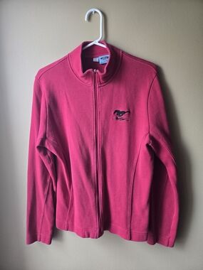 Mustang Ford Offical Sweater Full-Zip Red